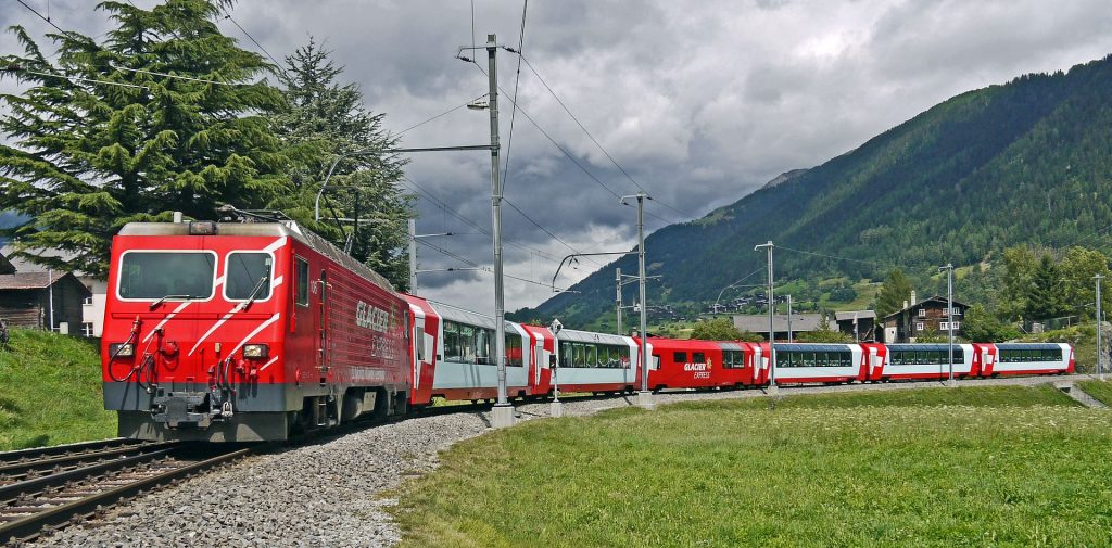 Sommerlicher Glacier Express